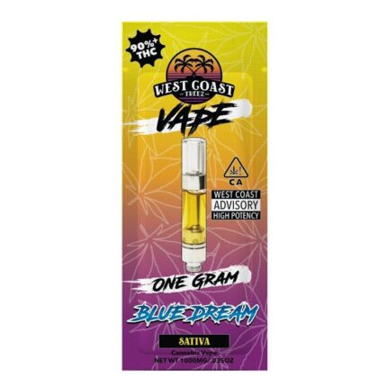 Blue Dream vape cartridge 1g sativa cannabis oil cartridge