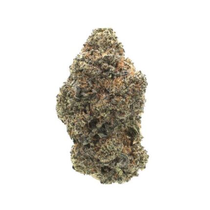 Presidential Kush cannabis flower — dense trichome-coated indica hybrid buds