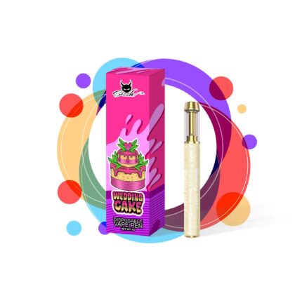 Wedding Cake wax pen 0.5g and 1g hybrid THC concentrate cartridge